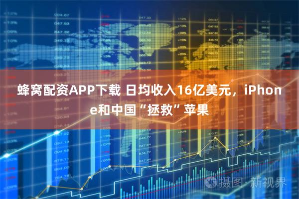 蜂窝配资APP下载 日均收入16亿美元，iPhone和中国“拯救”苹果